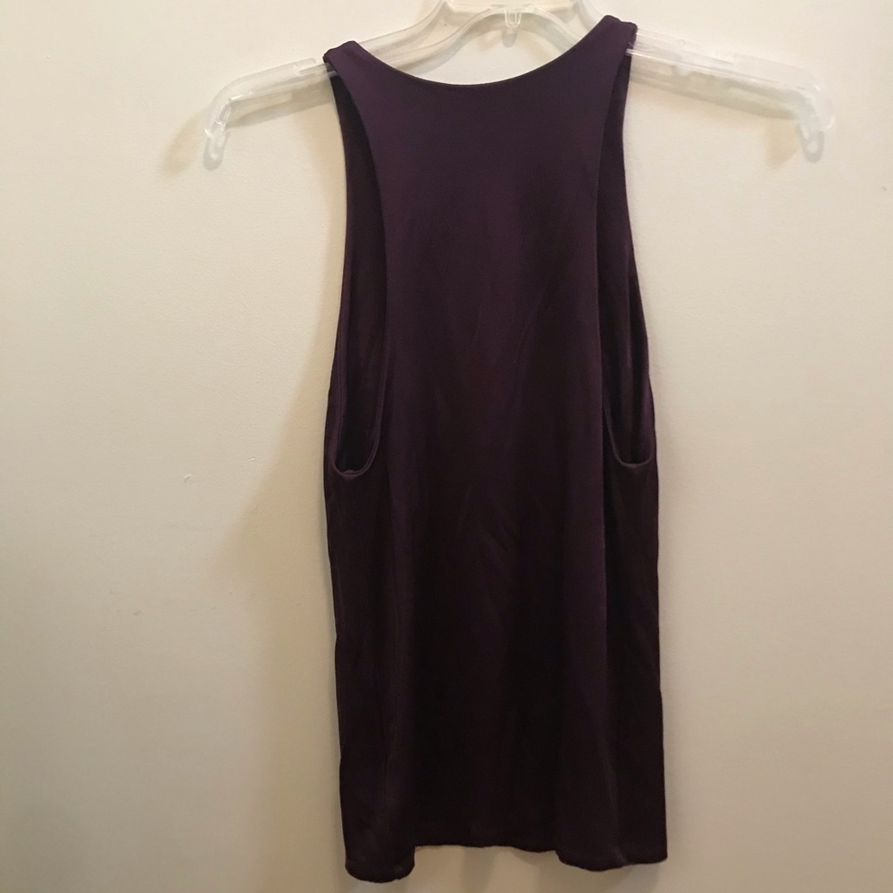ARITZIA WILFRED FREE Tank Top slinky Tunic Long Sleeveless Crew Neck Minimalist - Picture 4 of 6